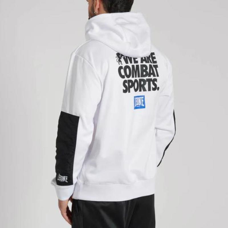 Leone wacs v2 HOODED SWEATSHIRT -white